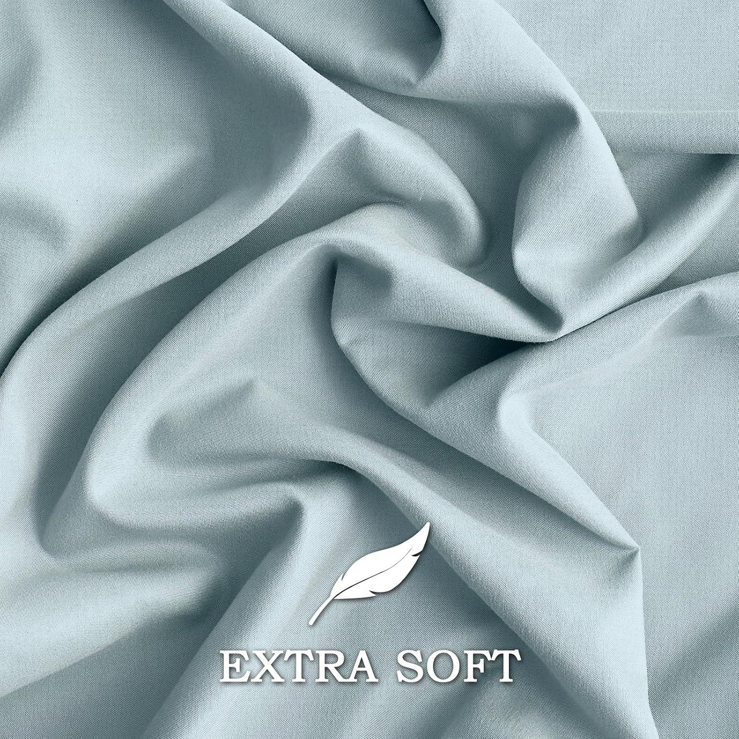 QJFabricCO Q&J Fabric Co. Body Pillow Pillowcase Set of 2, Brushed Microfiber 20x54 Pillow Cases, Soft, Wrinkle-Free, Fade-Resistant, Pillow…