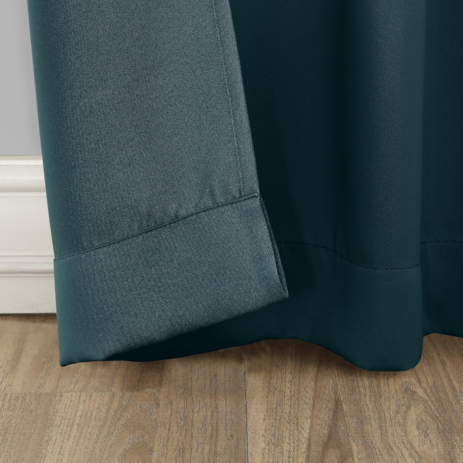 Sun Zero Easton Extra-Wide Blackout Grommet Sliding Patio Door Curtain Panel 100.00" x 84.00"