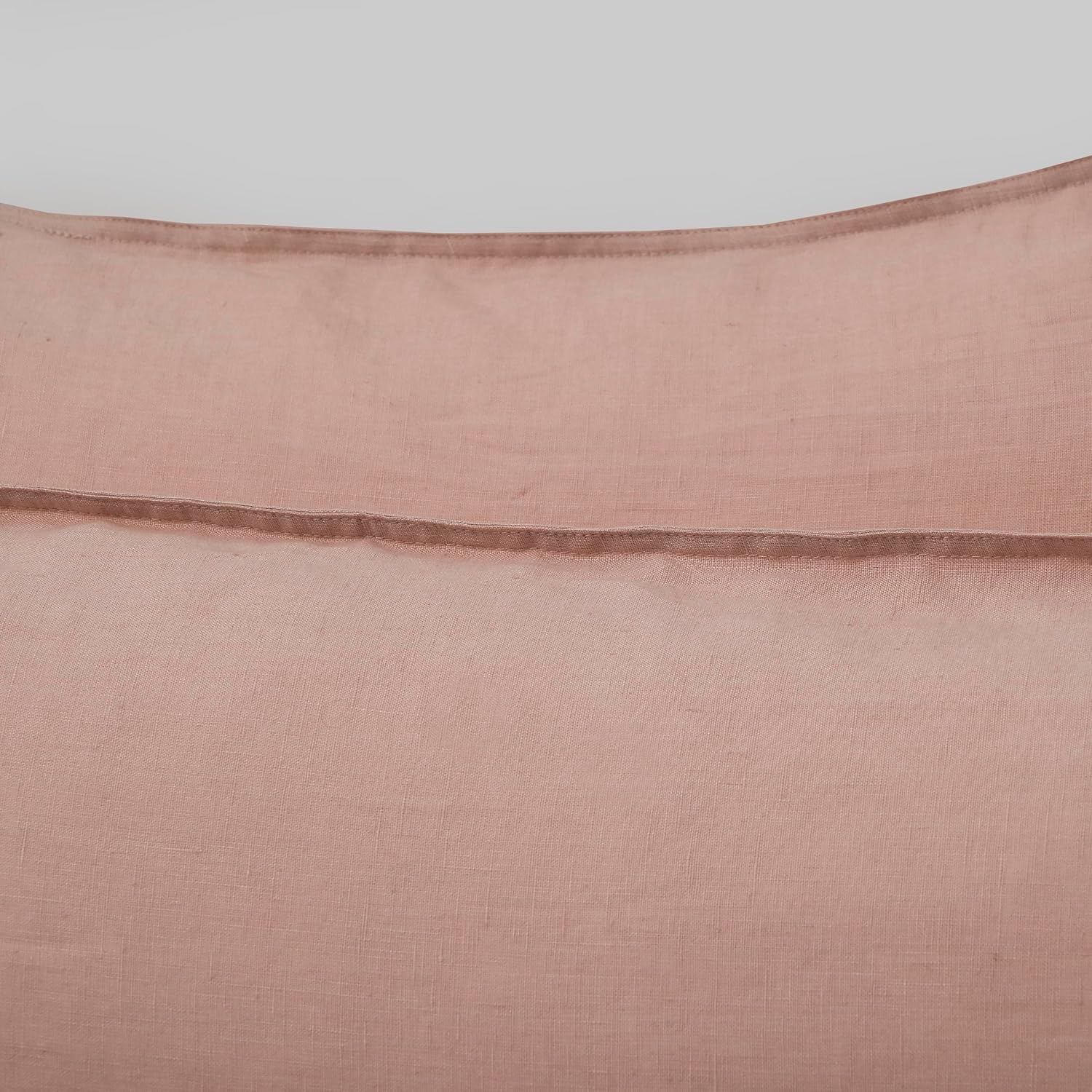 Chuffed Linen Pillowcases 2 Pack 100% Linen Standard Pillow Cases, Breathable and Cooling Washed Pillowshams with Zipper Closure, 20x36 Inc…