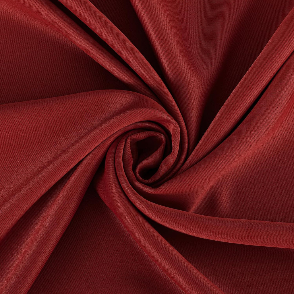 Sun Zero Nordic 2-Pack Theater Grade Noise Reducing Extreme 100% Blackout Grommet Curtain Panel Pair, 52" x 108", Red