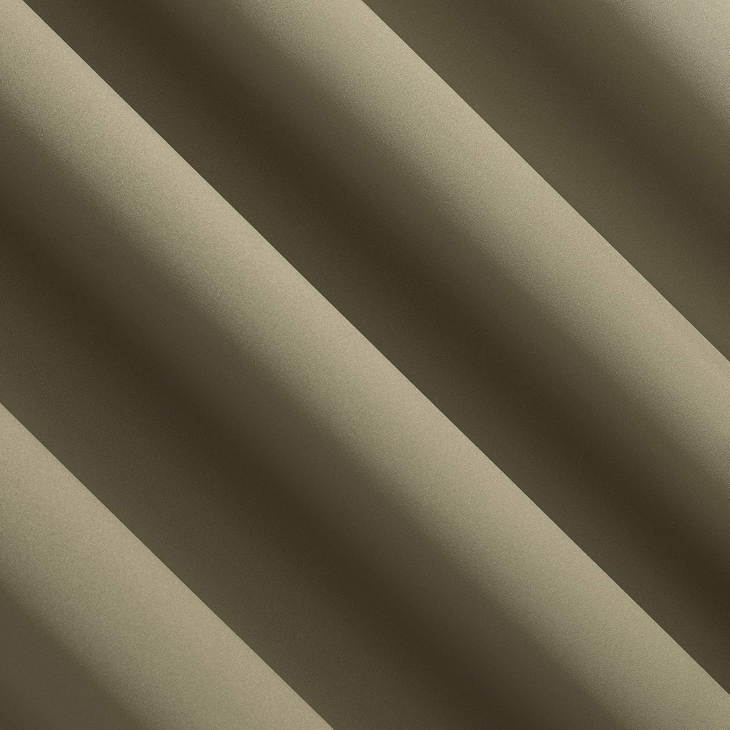 Sun Zero Nordic 2-pack Theater Grade Extreme 100% Blackout Grommet Curtain Panel Pair, 52" x 108", Olive