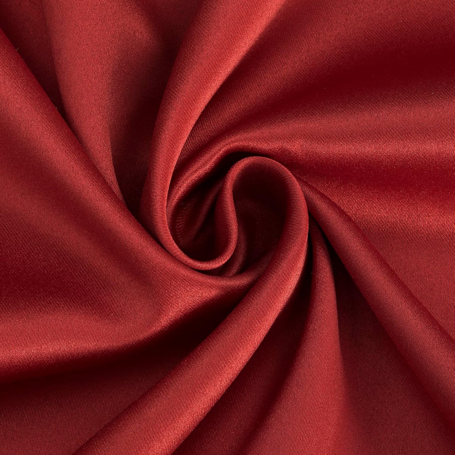 Sun Zero Oslo Theater Grade Extreme 100% Blackout Rod Pocket Curtain Panel, 52" x 84", Holiday Red