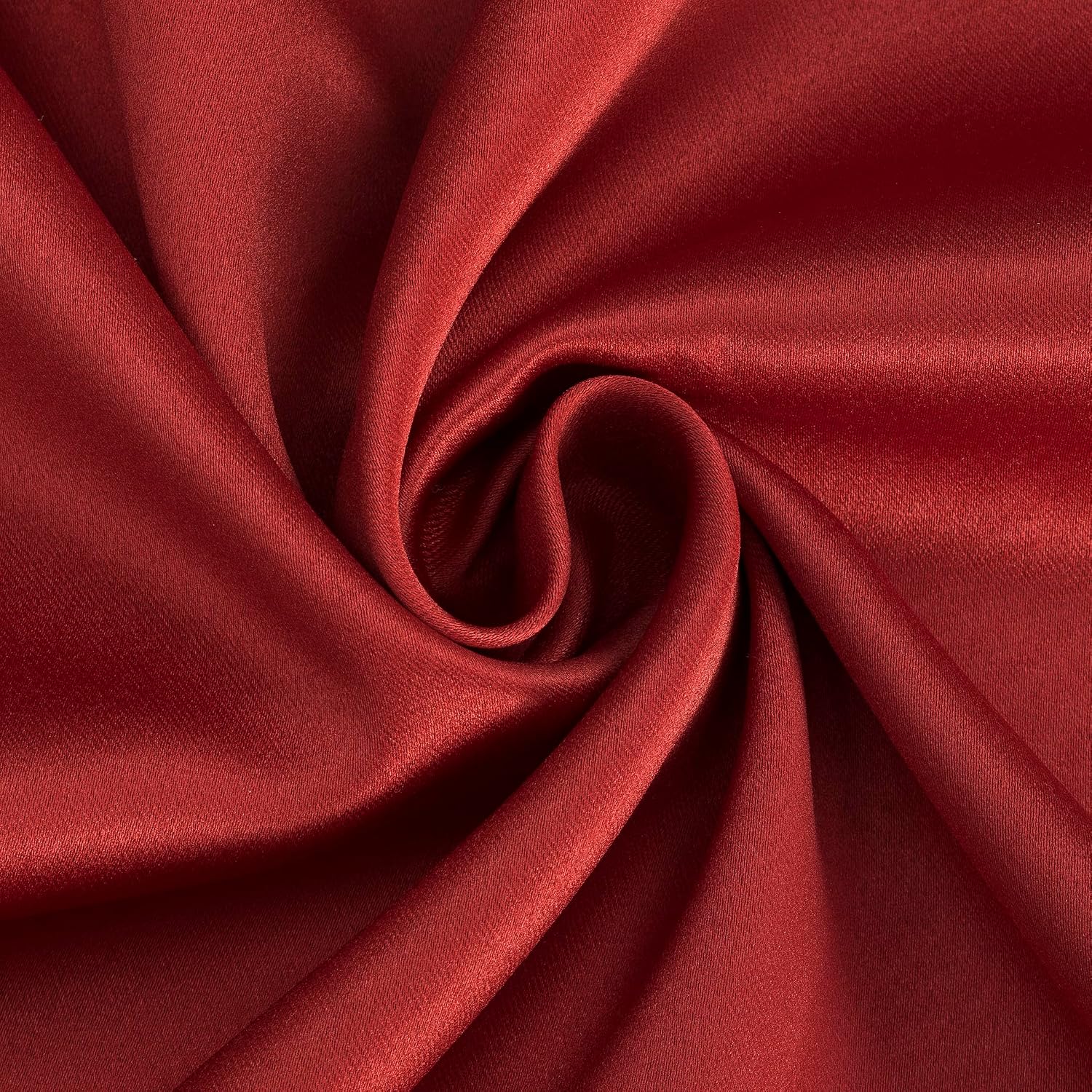Sun Zero Oslo Theater Grade Extreme 100% Blackout Rod Pocket Curtain Panel, 52" x 63", Holiday Red