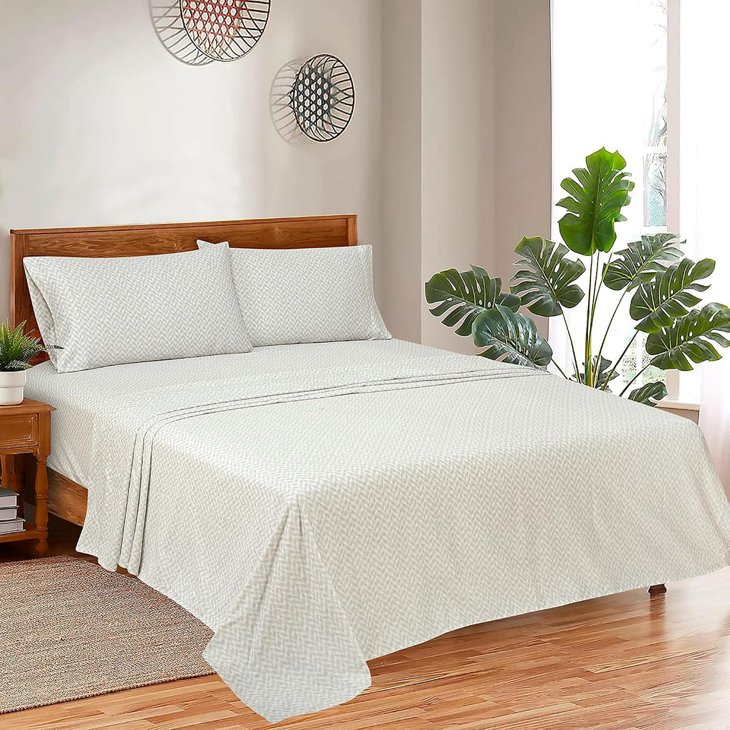 Royalelinens ROYALE LINENS 300 Thread Count 100% Long Staple Combed Cotton Sheet Set - 3 Piece Twin Bed Sheets - 1 Fitted, 1 Flat & Pillow…