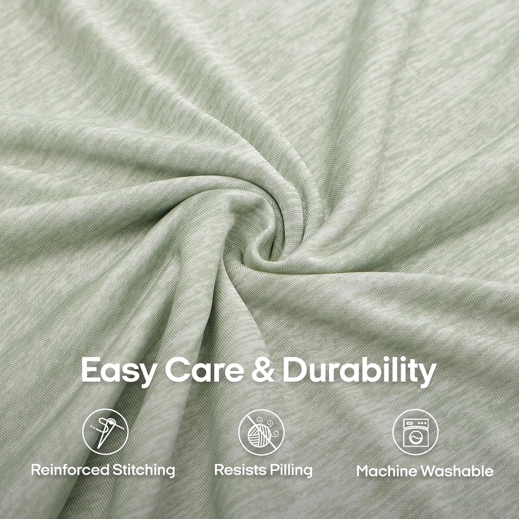 Zonli Cooling Body Pillowcase for Hot Sleepers, Breathable Body Pillow Cover, Double-Sided Cooling Fabric, Soft Silky Touch, Ideal for Nigh…
