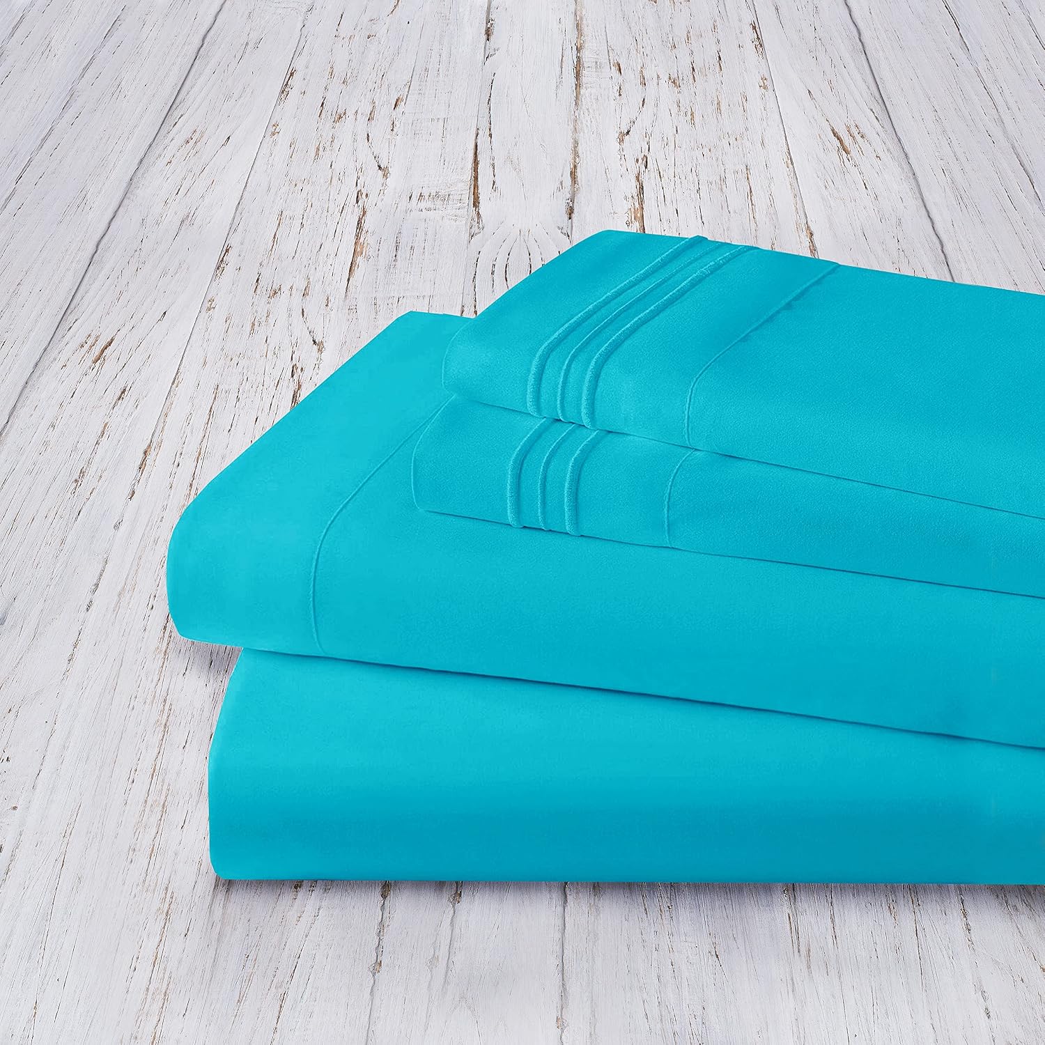 MocassiLuxuryBedding Mocassi Bed Sheet Set - Luxury Hotel 1800 Premier Bedding Sheets & Pillowcases - Ultra Soft Breathable & Cooling Bed S…