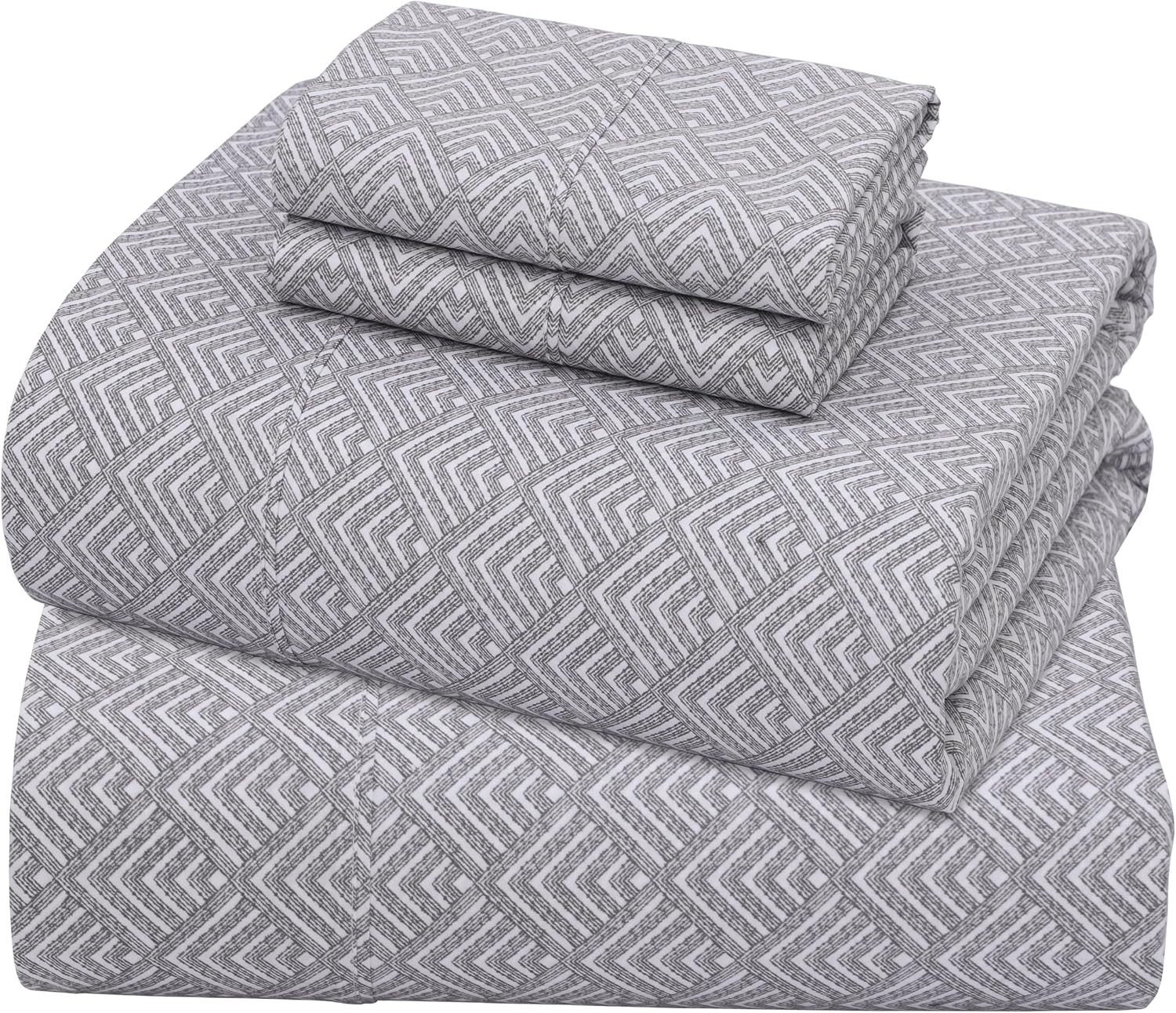 Zoyer 100% Cotton Sheets – King Size Percale Bedding, Cooling & Breathable, Durable with a Crisp, Soft & Comfortable Feel, 16" Deep Pocket,…