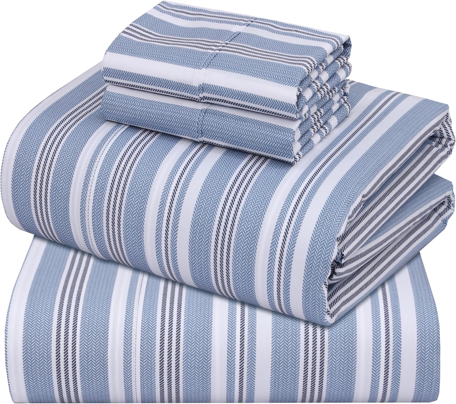 Zoyer 100% Cotton Sheets – California King Percale Bedding, Cooling & Breathable, Durable with a Crisp, Soft & Comfortable Feel, 14" Deep P…