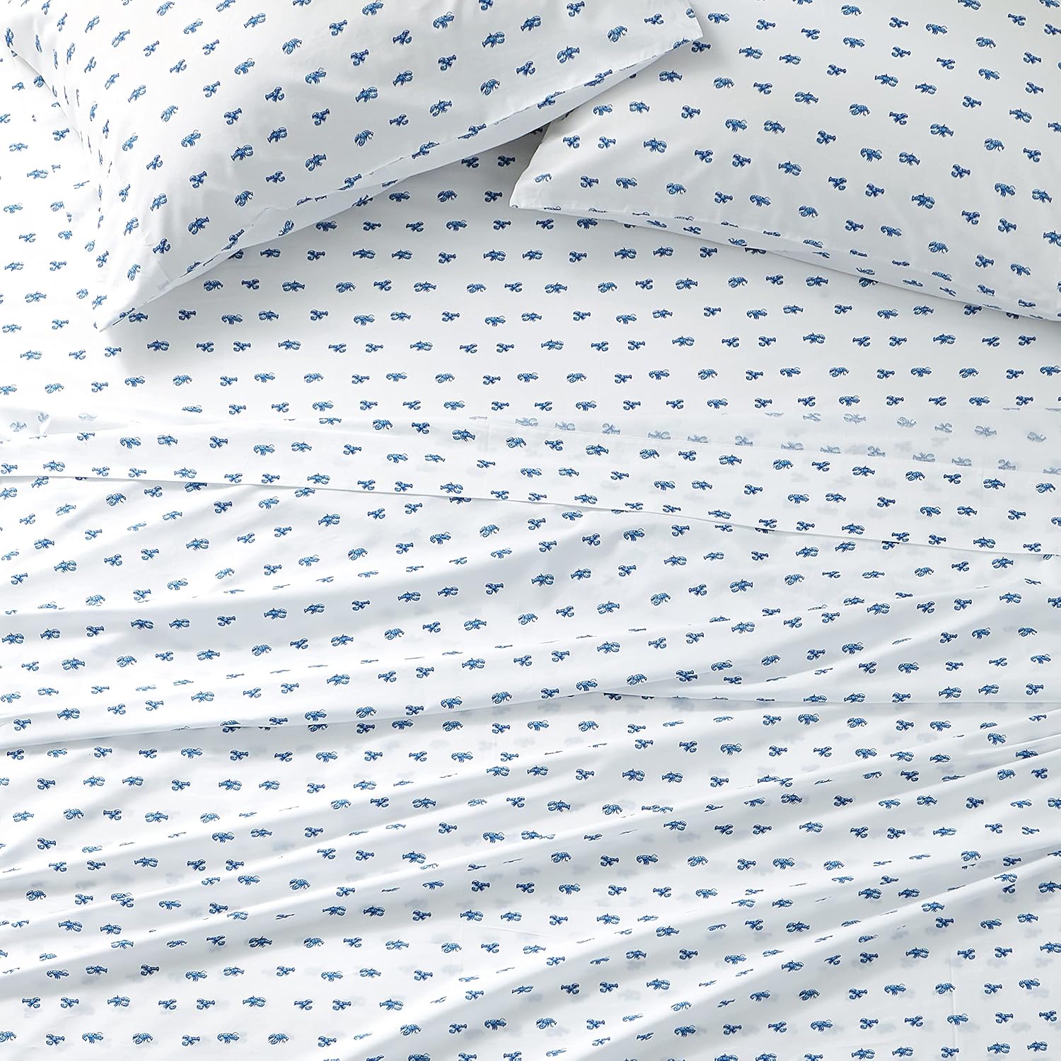 Nautica Twin Sheet Set, Crisp & Tailored Cooling Sheets with a Smooth Cotton Percale Lightweight Feel - Bed Sheets with Matching Pillowcase…
