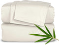 PureBamboo Pure Bamboo King Sheets, Genuine 100% Organic Viscose Derived from Bamboo Bed Sheet Set, Luxuriously Soft & Cooling, Double Stit…