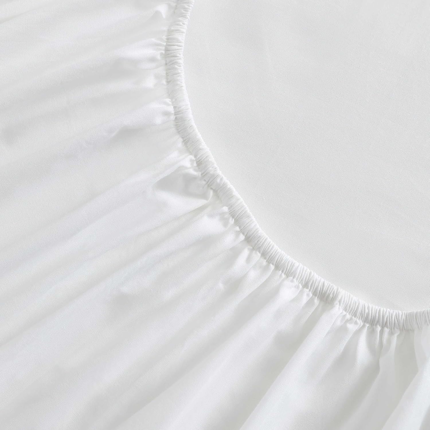 MarthaStewart Martha Stewart - Queen Size Sheets Set, Crisp & Tailored Cooling Sheets with a Smooth Cotton Percale Lightweight Feel - Bed S…