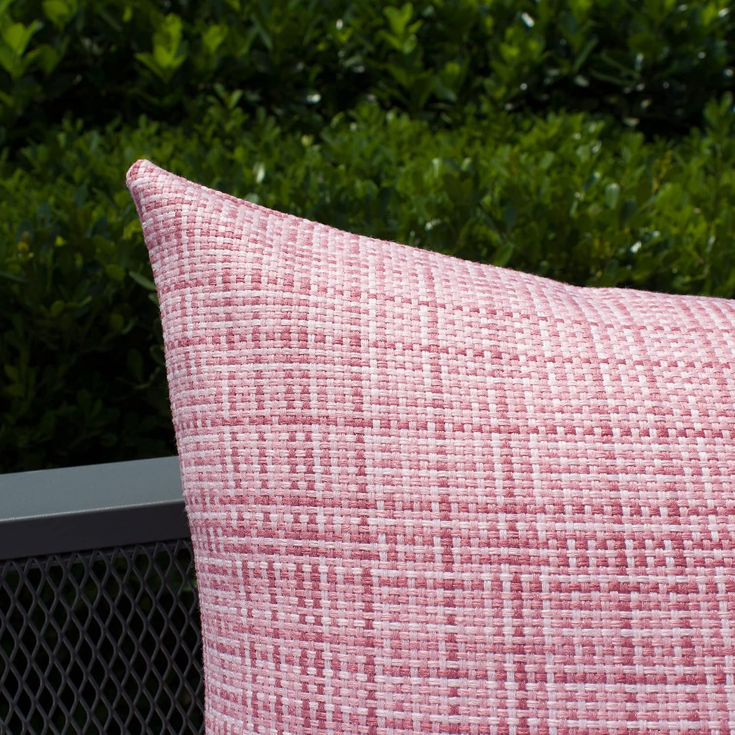 Kevin Textile Pack of 2 Decorative Outdoor Waterproof Pillow Covers Valentines Day Garden Cushion Sham Throw Pillowcase Shell for Patio…