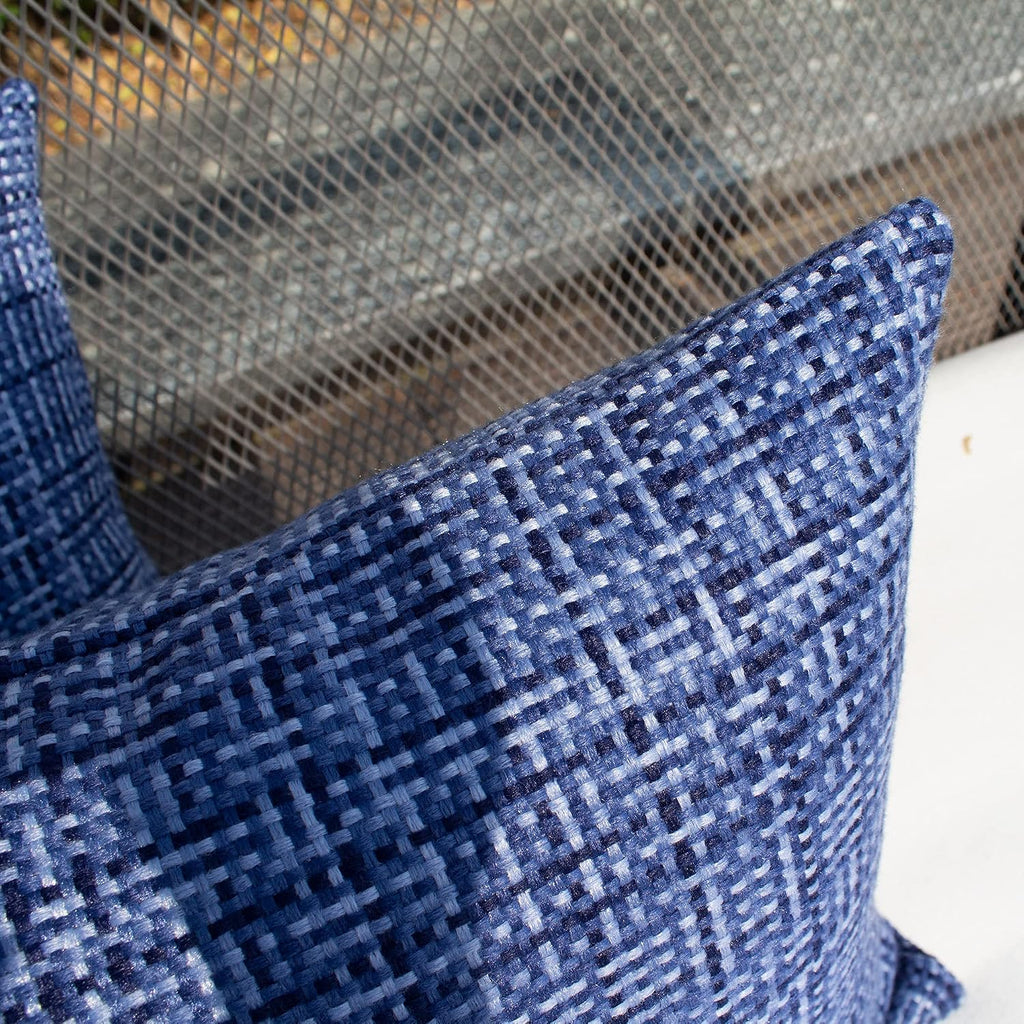 Kevin Textile Outdoor Waterproof Throw Pillow Covers Water Resistant Decorative Square Cushion Covers Pillowcase Shell for Patio Couch…