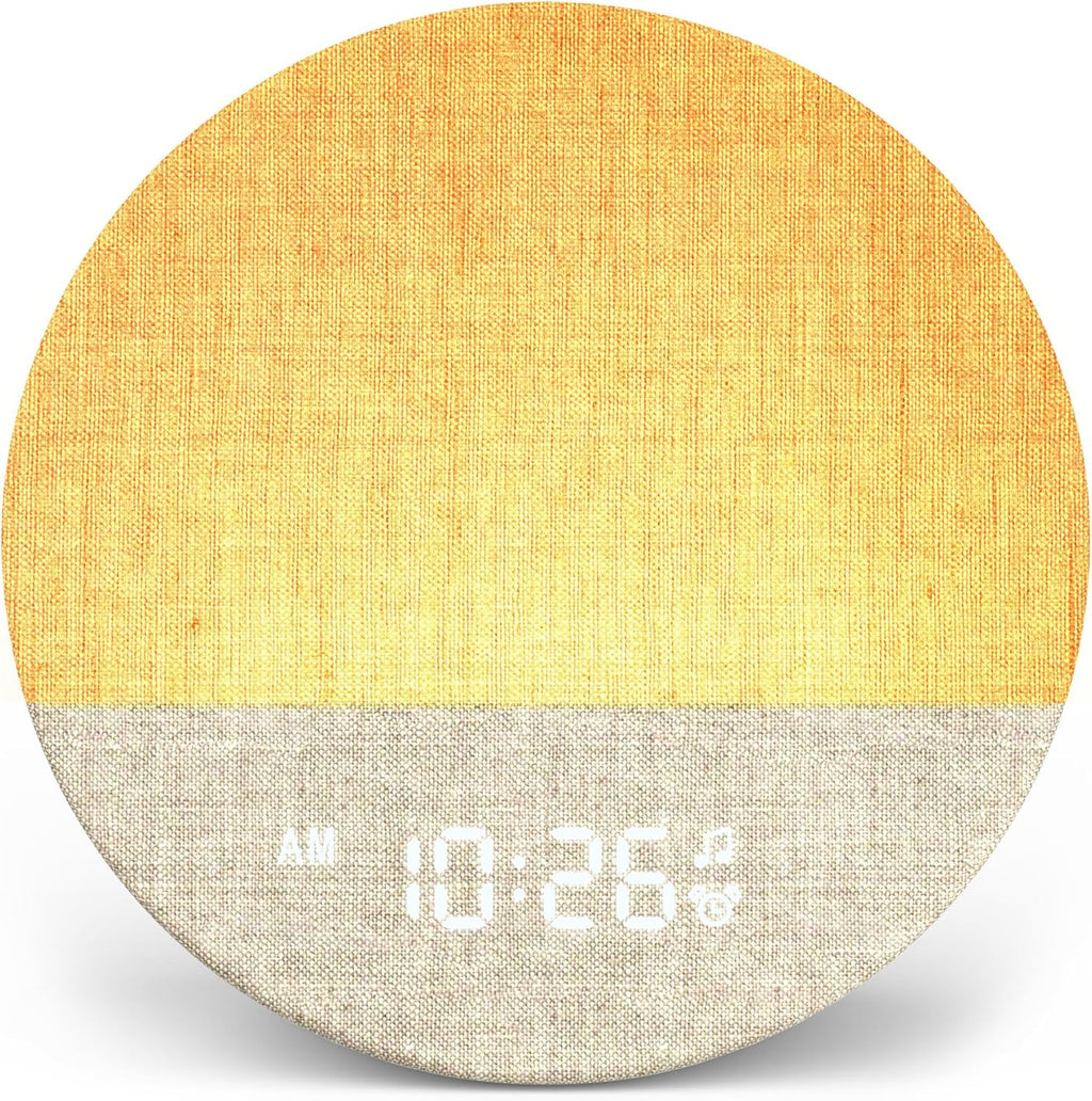 Dreamegg Sunrise 1 - Sunrise Alarm Clock, Sound Machine for Sleep, Customizable Sleep Routines, Dimmable Night Light, 29 Soothing Sounds…