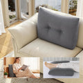 ROYALAY Back Support for Couch Sitting, Memory Foam Back Cushion for Couch, Back Rest Pillow for Sitting in Bed, Wedge Reading Pillow for…
