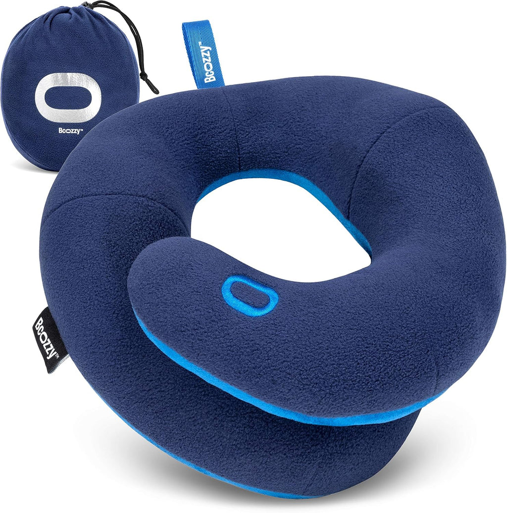 BCOZZY 8-12 Y/O Kids Travel Pillow for Car & Airplane, Soft Kids Neck Pillow for Traveling in Car Seat, Provides Double Support for…