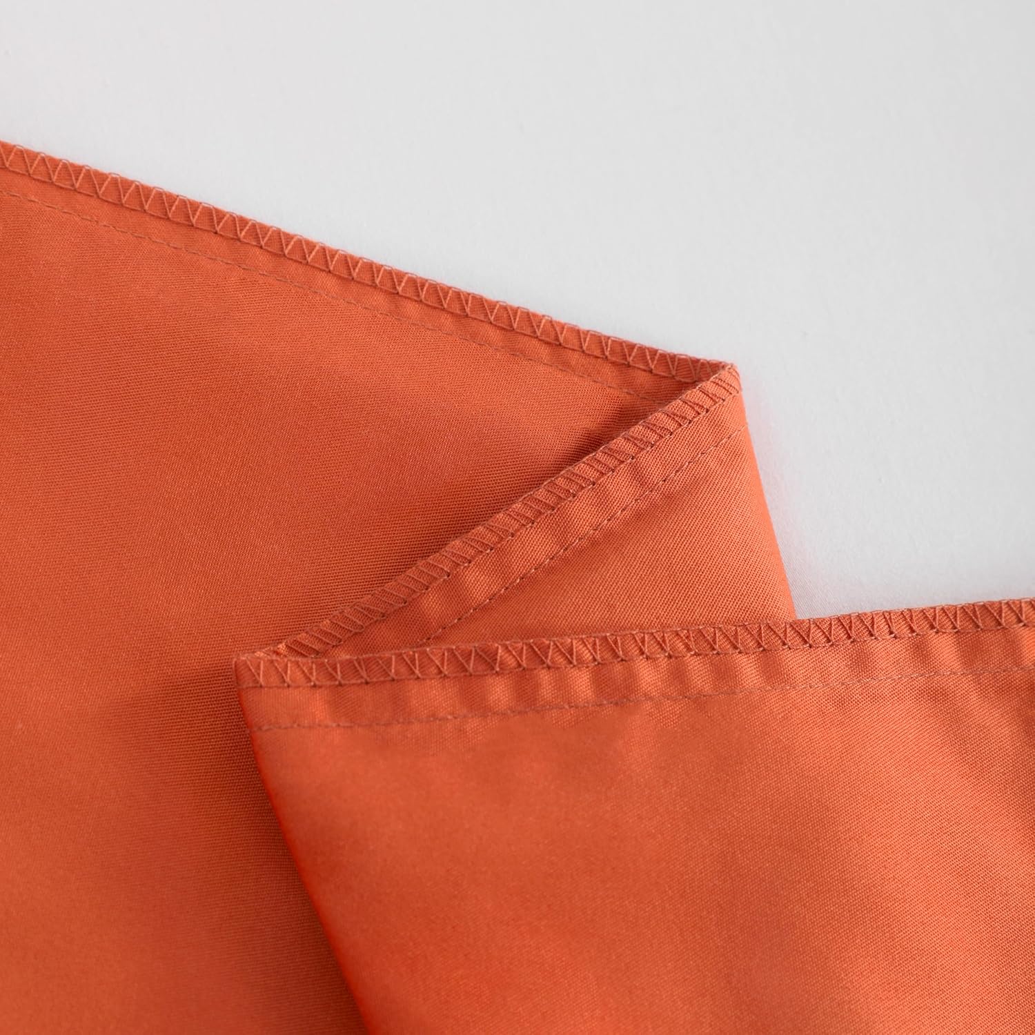 Ntbay King Pillowcase Set - 2 Pack Brushed Microfiber 20x40 Pillowcases - Soft, Wrinkle-Free, Fade-Resistant, Stain-Resistant, Brunt Orange…