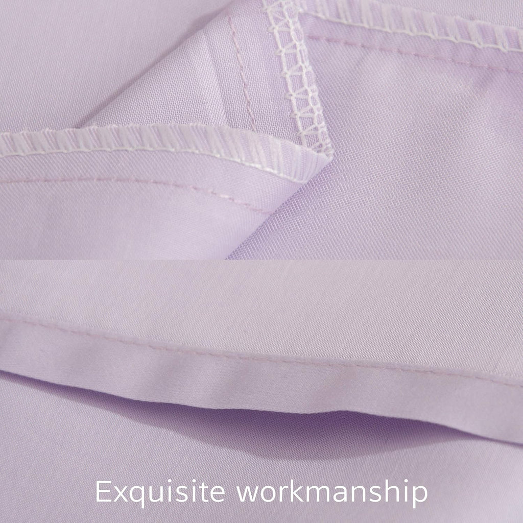 NTBAY Egyptian Cotton Queen Pillowcases - Set of 2, 500 Thread Count Cotton Pillowcases - Soft and Breathable Envelope Closure Pillow…
