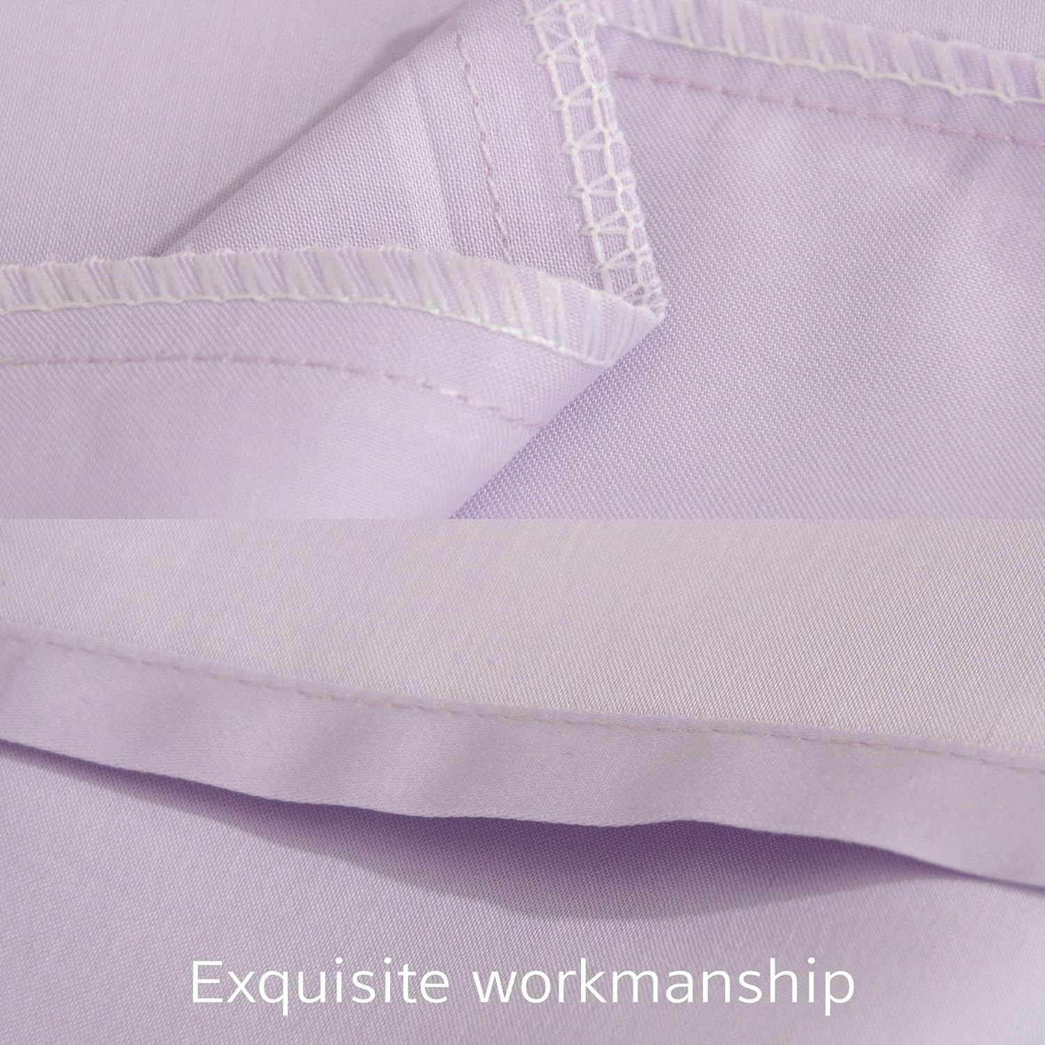 NTBAY Egyptian Cotton King Pillowcases - Set of 2, 500 Thread Count Cotton Pillowcases - Soft and Breathable Envelope Closure Pillow…