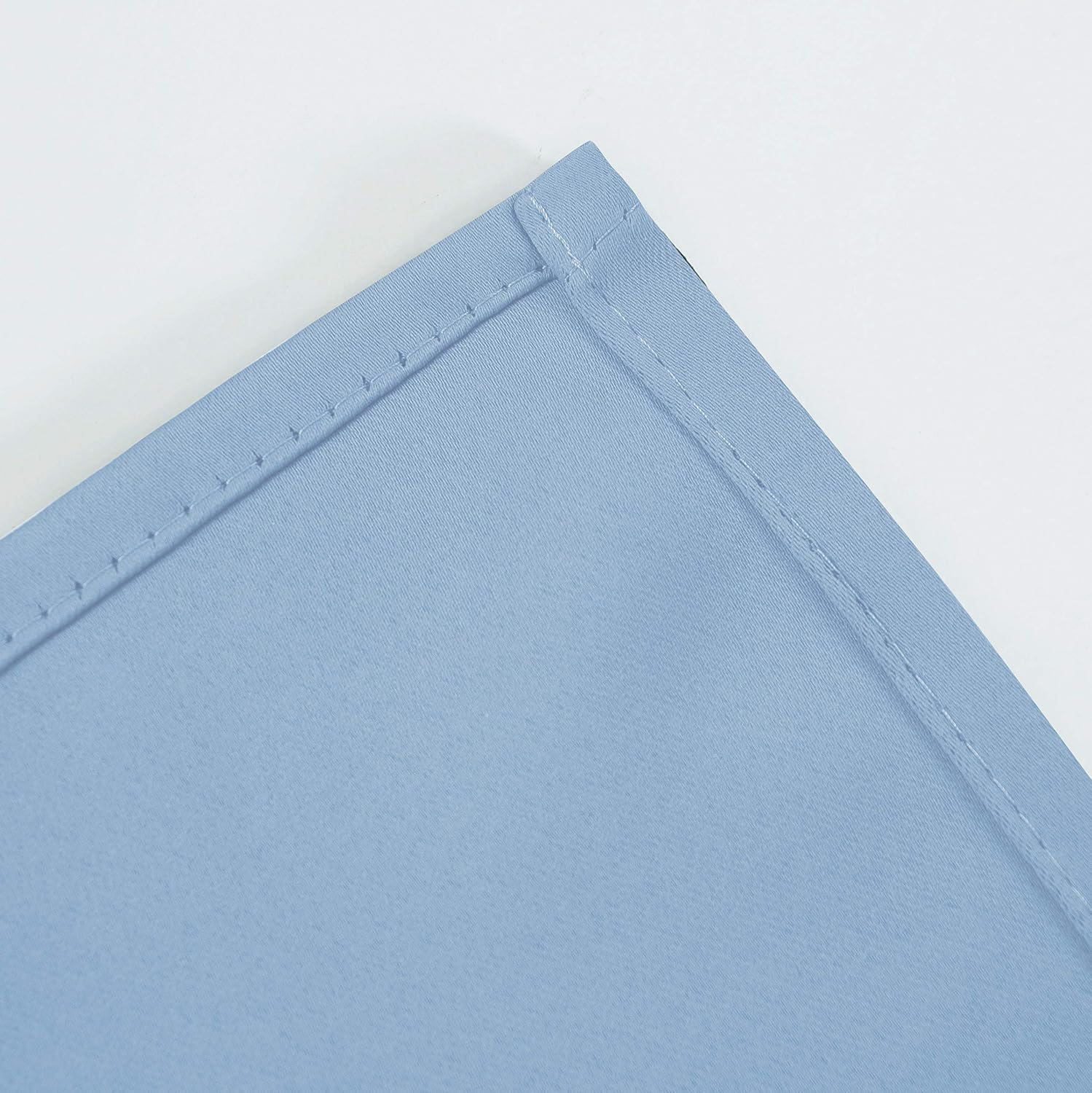 Lemomo Sky Blue Thermal Blackout Curtains/38 x 84 Inch/Set of 2 Panels Room Darkening Curtains for Bedroom 84 Inch Blue
