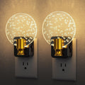DORESshop LED Night Light[2 Pack], Decorative Bubble Night Light Plug Into Wall with Dusk-to-Dawn Sensor, Dimmable Nightlights for…