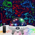 Yachance Dinosaur Night Light Projector for Kids with Timer&Remote.Dinosaur Gifts for 1-12 Year Boy.Dinosaur Toys for Kids 5-7 Year Old.Din…