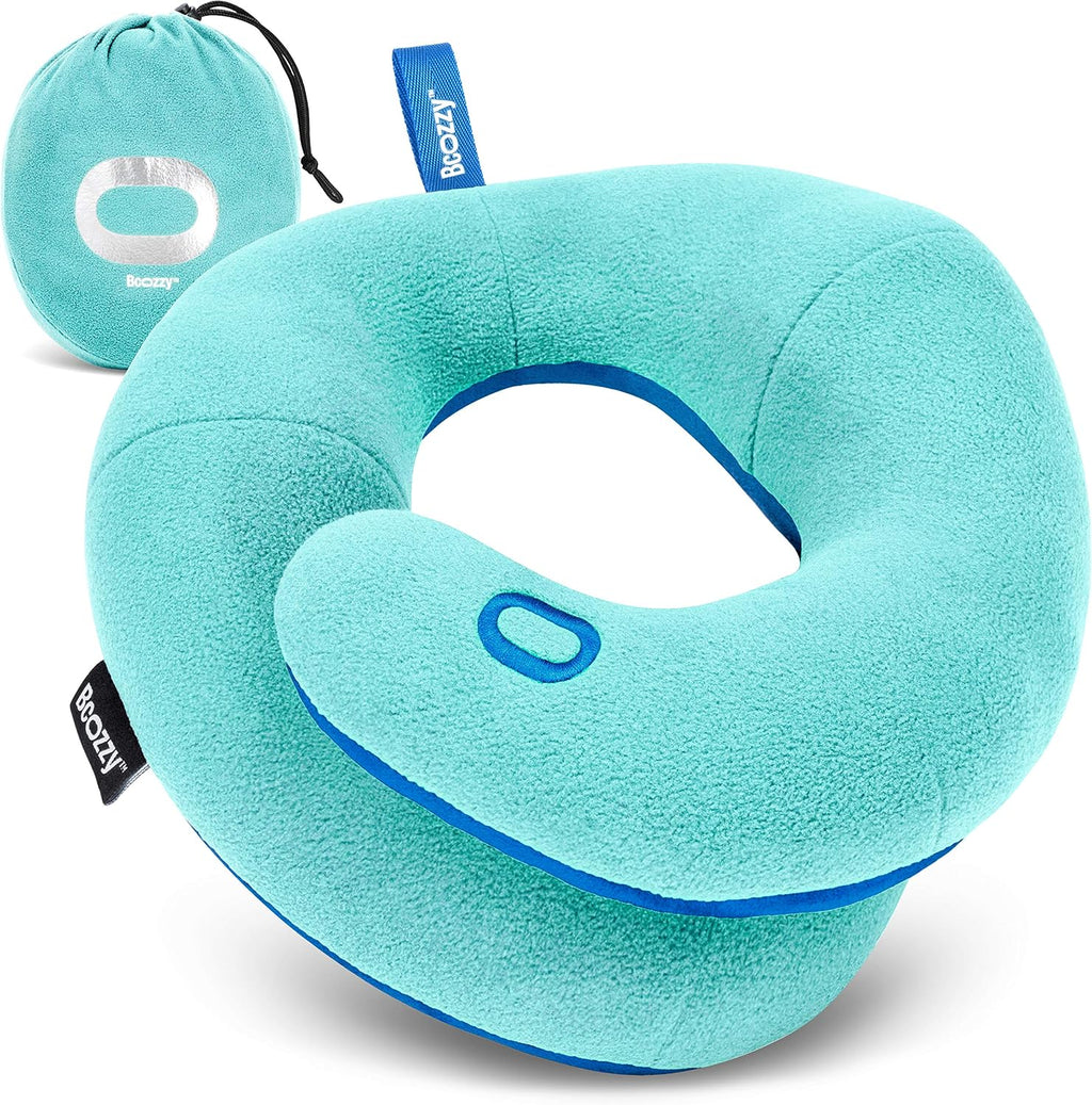 BCOZZY Kids Travel Neck Pillow (3-7 Y/O)- Patented Soft Toddler Pillow for Head & Chin Support in Car Seat, Airplane, and Road Trip…