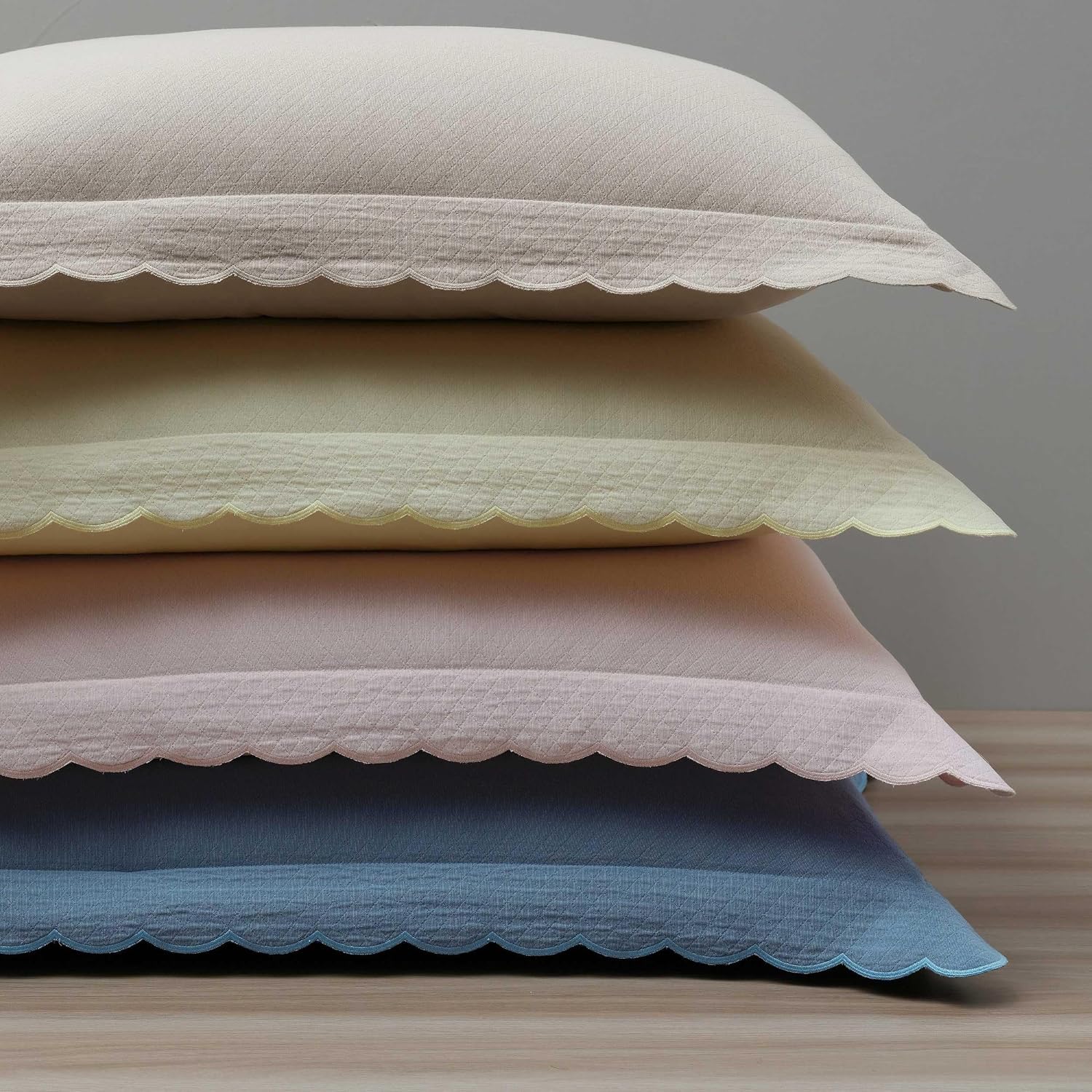 MarthaStewart Martha Stewart - King Duvet Cover Set, 100% Soft Cotton Blend Bedding, Corner Ties & Button Closure, 3 Piece Bed Set with Mat…