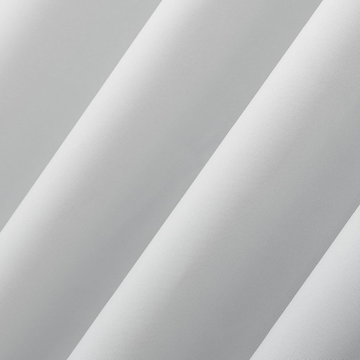 Sun Zero Nordic 2-pack Theater Grade Extreme 100% Blackout Grommet Curtain Panel Pair, 52" x 84", Pearl