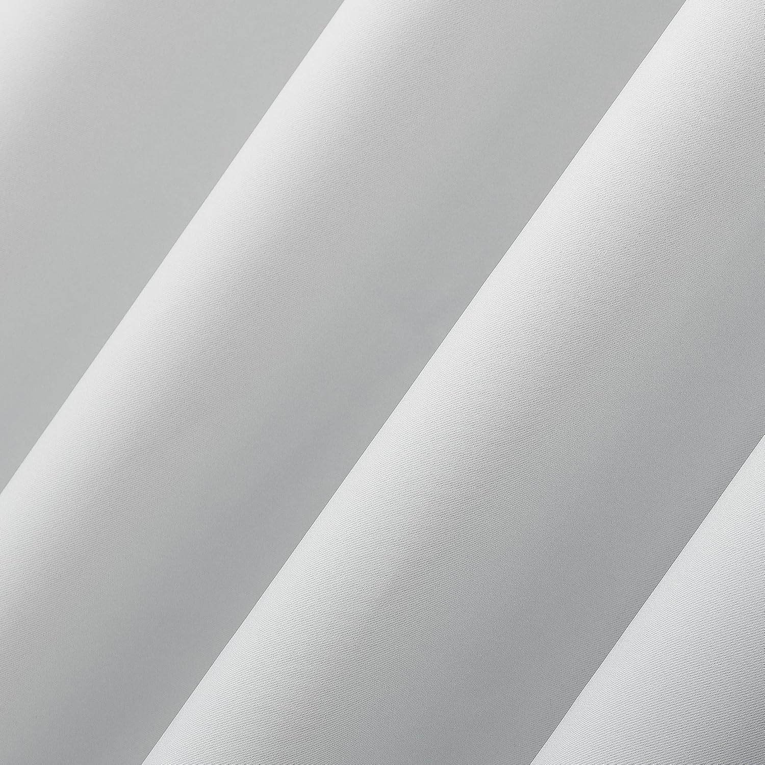 Sun Zero Nordic 2-pack Theater Grade Extreme 100% Blackout Grommet Curtain Panel Pair, 52" x 120", Pearl