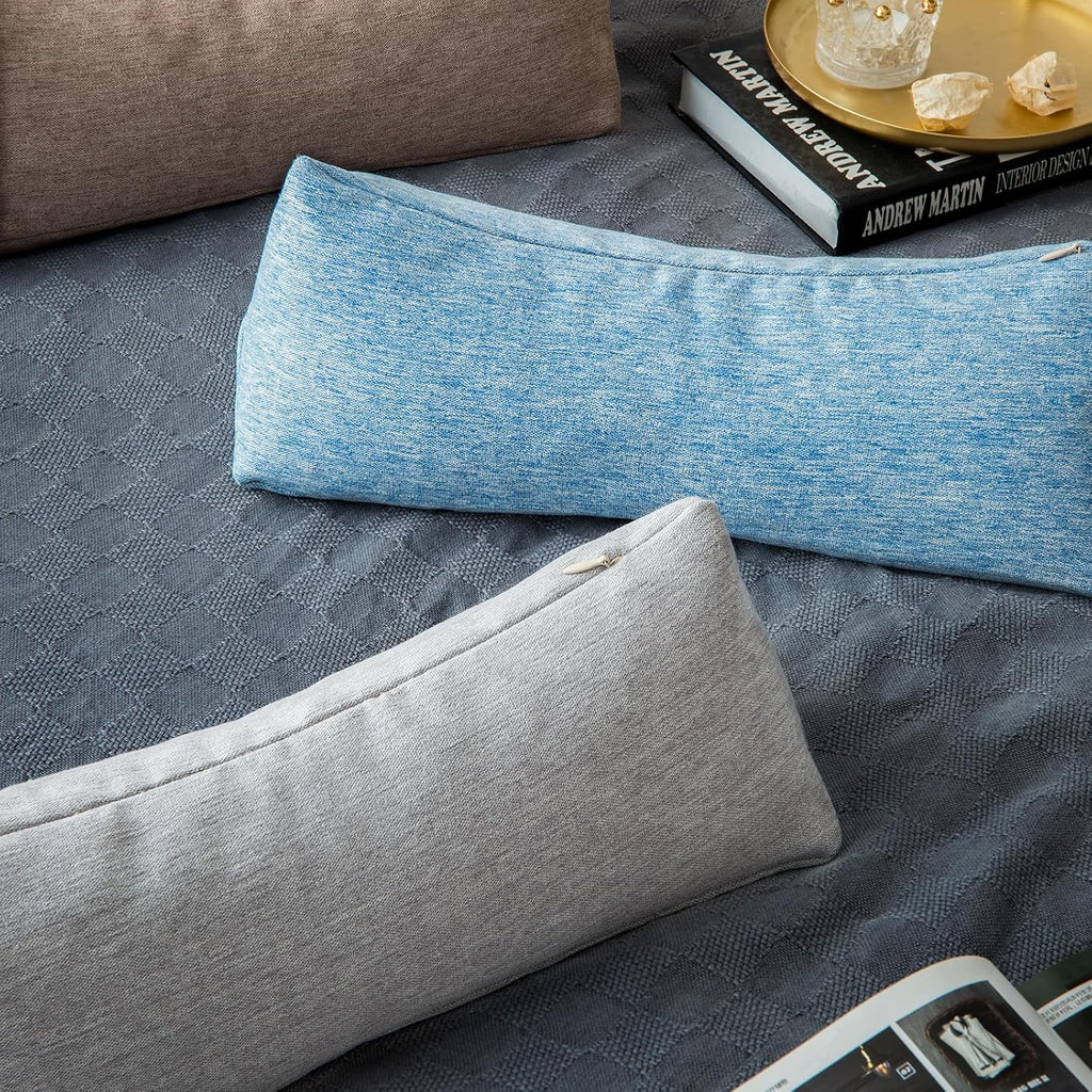 Gloryseason Buckwheat Neck Support Pillow Cervical Neck Cylinder Bolster Pillow, Buckwheat Hulls Adjustable Roll Pillow, Neck for Back and Si…
