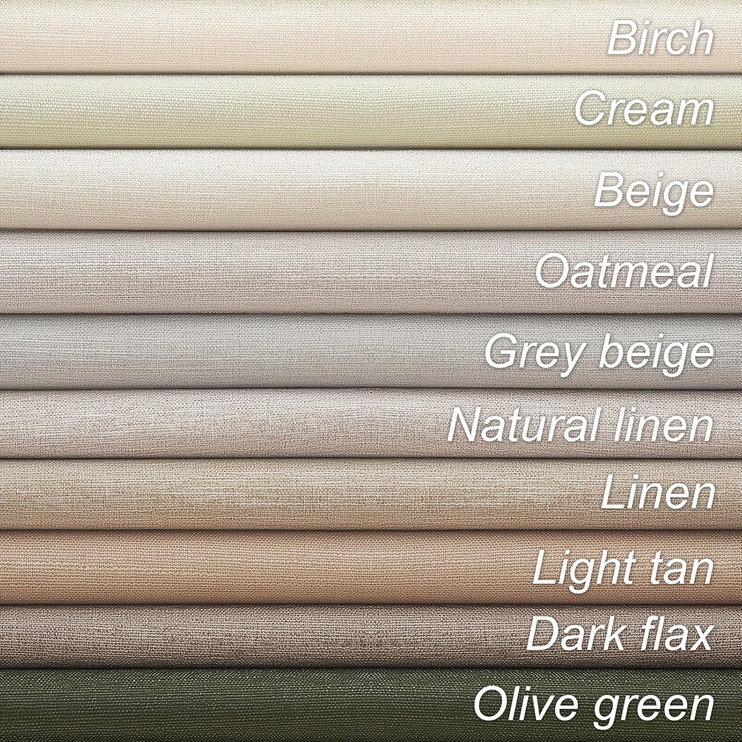 Topfinel 94 Inch Long Blackout Curtains for Bedroom Living Room Linen Textured Farmhouse Room Darkening/Thermal/Noise Reduction Window Trea…
