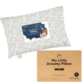 Mini Toddler Pillow with Pillowcase - 9x13 My Little Dreamy Travel Kids Pillow for Sleeping, Toddler Bed, Small, Tiny, Organic Cotton…