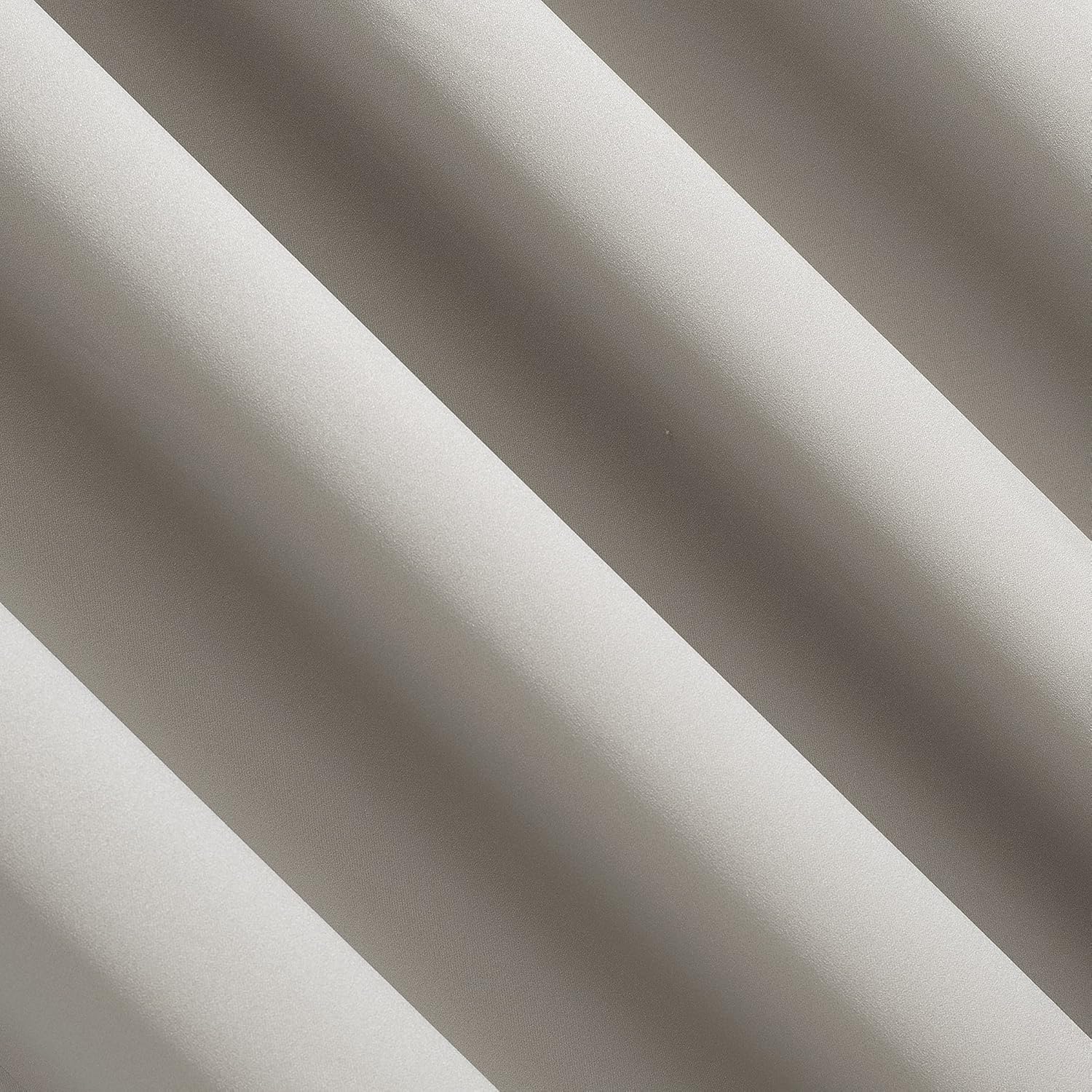 Sun Zero Nordic 2-pack Theater Grade Extreme 100% Blackout Grommet Curtain Panel Pair, 52" x 84", Stone
