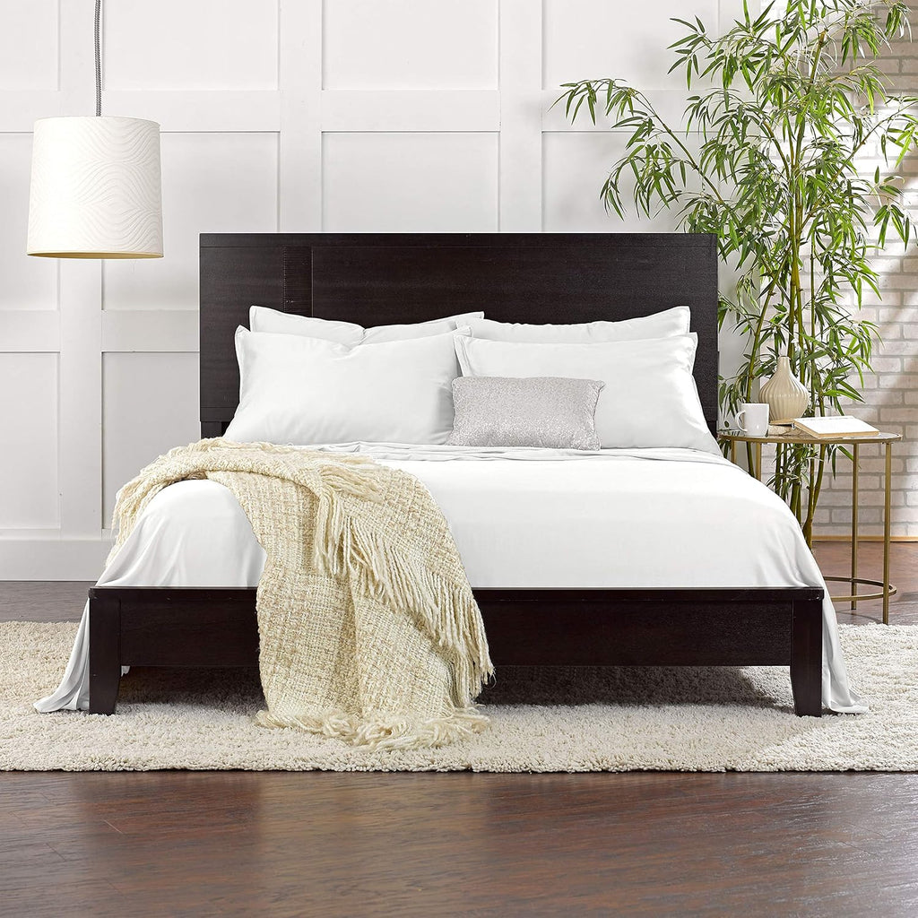 PureBamboo Pure Bamboo Short Queen Sheets for RV Camper (60"x75") - Genuine 100% Organic Viscose Derived from Bamboo Bed Sheet Set, Soft &…