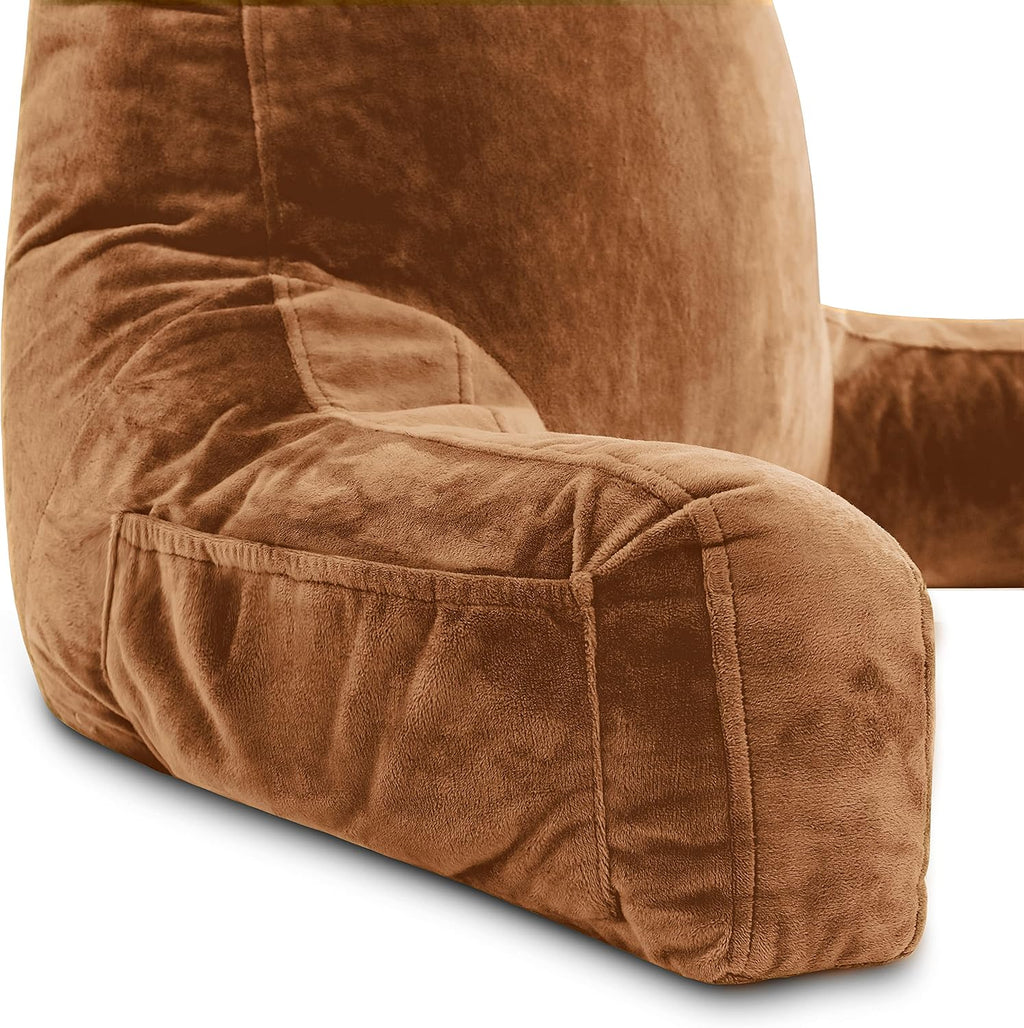 Husband Pillow XXL The Original for Adults - 30" Tall Backrest for Sitting Up in Bed - Firm Support Reading & Bed Rest Pillows for…