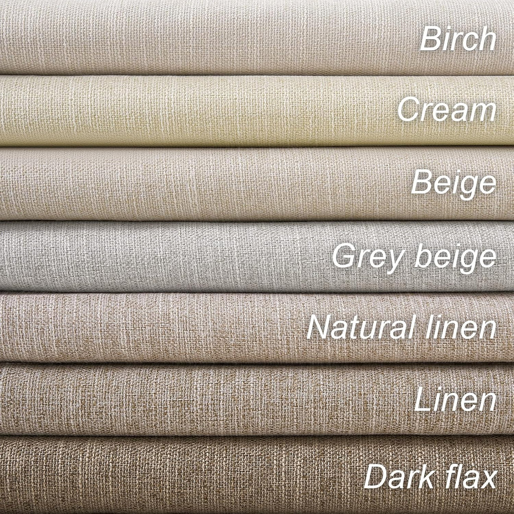 Topfinel Extra Long 132 Inch 100% Blackout Curtains for Livingroom Neutral Boho Linen Blend Farmhouse Curtain Drapes Sound Proof Drapes Pri…