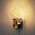 JandCase Night Light, Dimmable Night Lights Plug into Wall, Bubble Nightlight with Auto On/Off Light Sensor, 0-100LM LED Round…