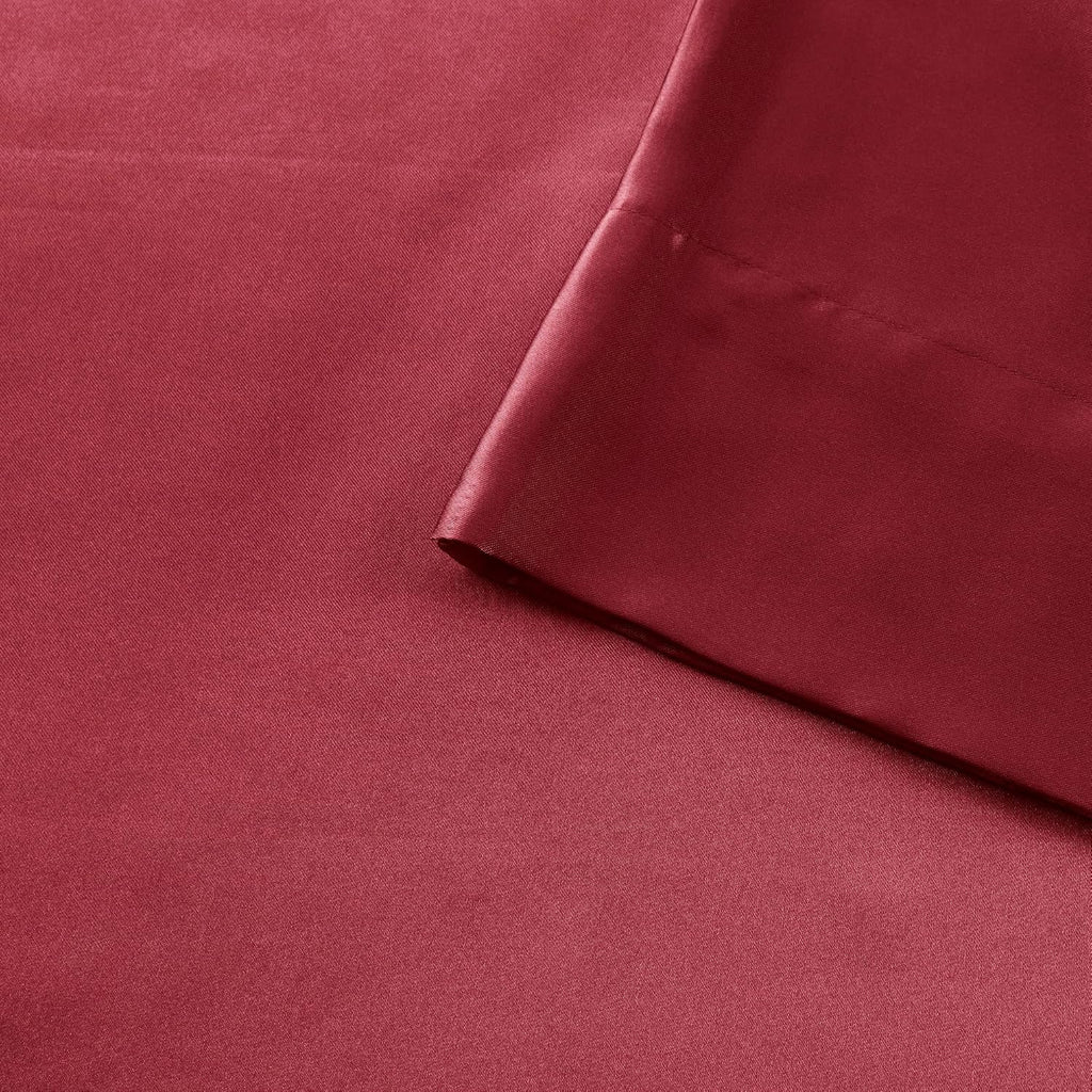 Madisonpark Madison Park Essentials Satin Sheet Set Luxury and Silky with Natural Sheen, Elastic 14" Pocket fits up to 16" Mattress, All Ar…