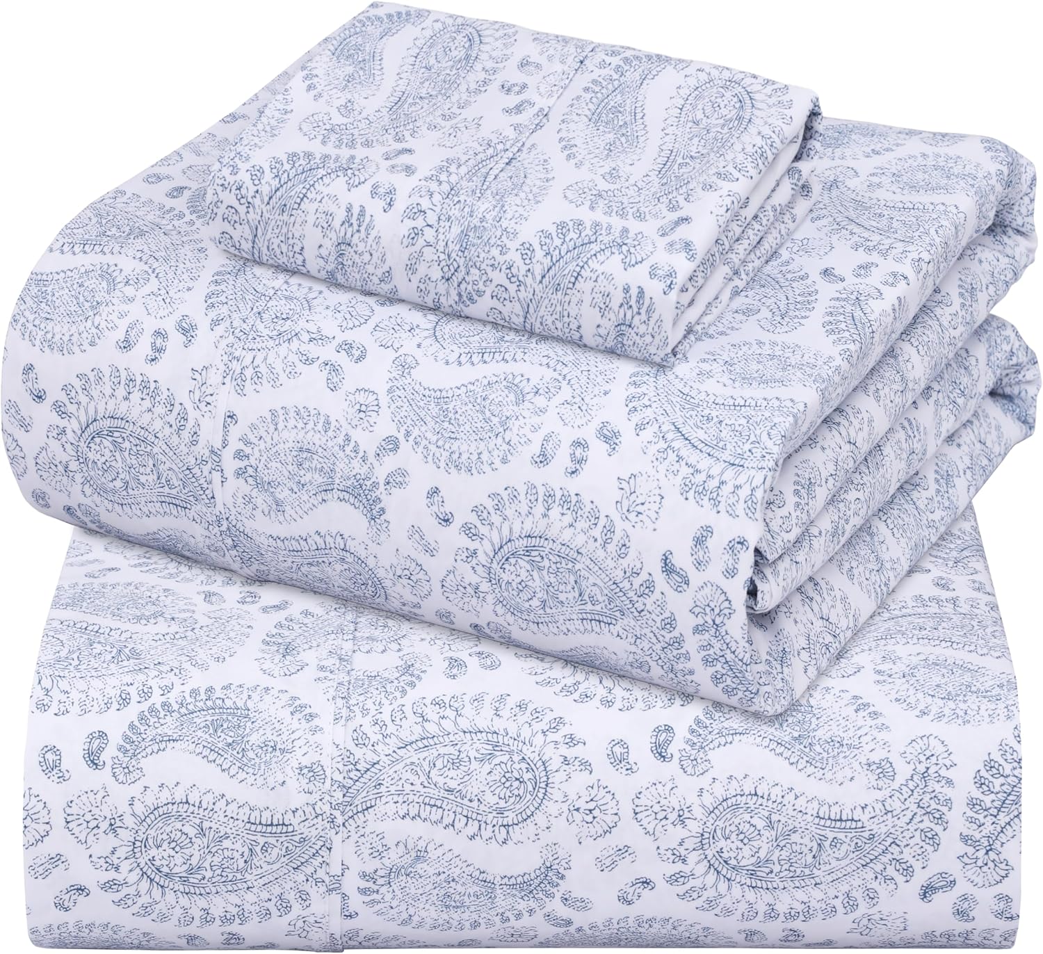 Zoyer 100% Cotton Sheets – Twin XL Size Percale Bedding, Cooling & Breathable, Durable with a Crisp, Soft & Comfortable Feel, 16" Deep Pock…