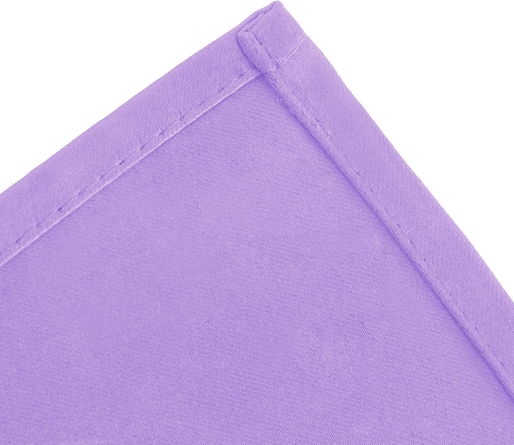 Lemomo Lilac Blackout Curtains 52 x 84 inch/Lavender Curtains Set of 2 Panels/Thermal Insulated Room Darkening Bedroom Curtains 84 inch sil…