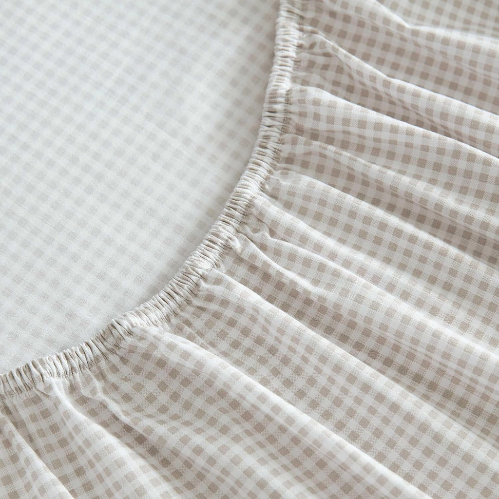 MarthaStewart Martha Stewart - King Size Sheets Set, Crisp & Tailored Cooling Sheets with a Naturally Smooth Cotton Percale Lightweight Fee…