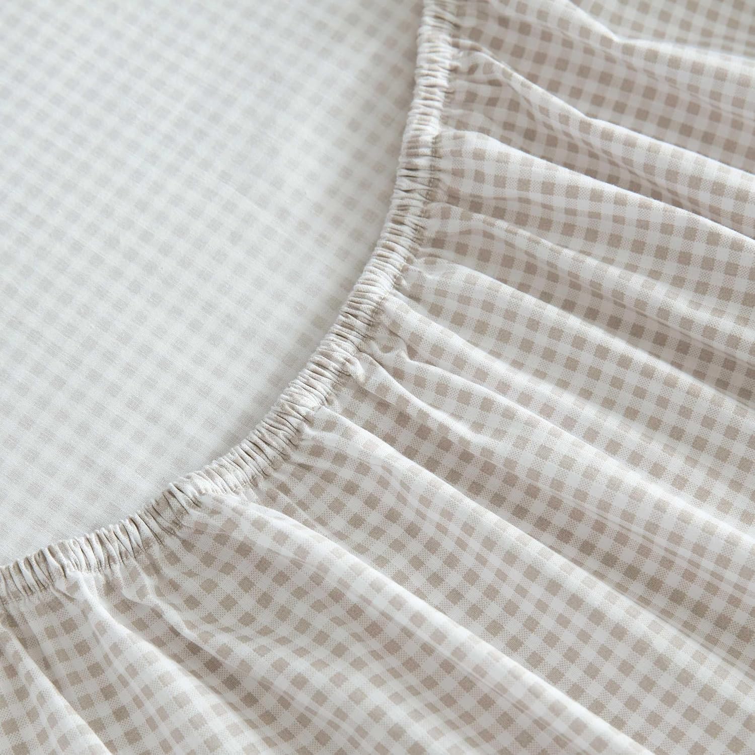 MarthaStewart Martha Stewart - King Size Sheets Set, Crisp & Tailored Cooling Sheets with a Naturally Smooth Cotton Percale Lightweight Fee…