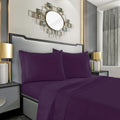 MocassiLuxuryBedding Mocassi Full Sheet Set - Luxury Hotel 1800 Premier Bedding Sheets & Pillowcases - Ultra Soft Breathable & Cooling Bed…