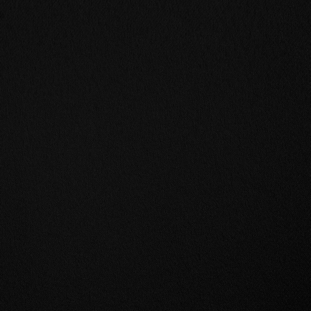 Sun Zero Oslo Theater Grade Extreme Total Blackout Rod Pocket Curtain Panel, 52" x 84", Black