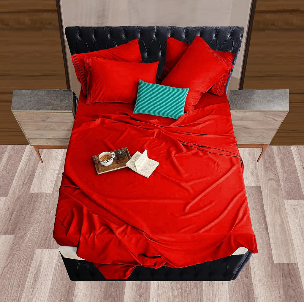 MocassiLuxuryBedding Mocassi Twin XL Sheet Set - Luxury Hotel 1800 Premier Bedding Sheets & Pillowcases - Ultra Soft Breathable & Cooling B…