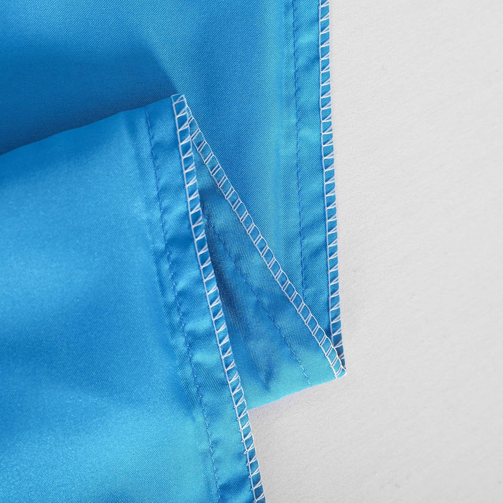 Ntbay 12 Pack Satin Queen Pillowcases for Hair and Skin, Luxurious and Silky Pillow Cases with Envelope Closure, 20 x 30 Inches, Royal Blue…
