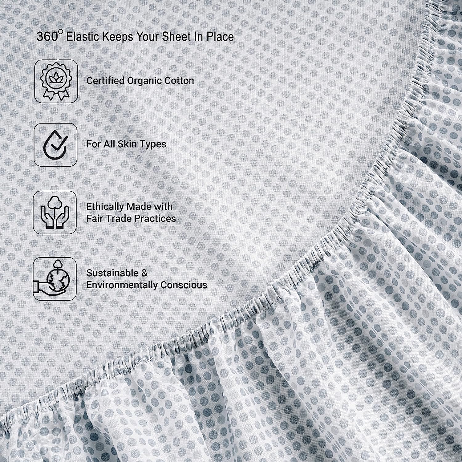 LaneLinen LANE LINEN 100% Organic Cotton Pre Washed Extra Long Twin Sheets Low Pill Fade Resistant Macine Wash Naturally Temperature Regula…