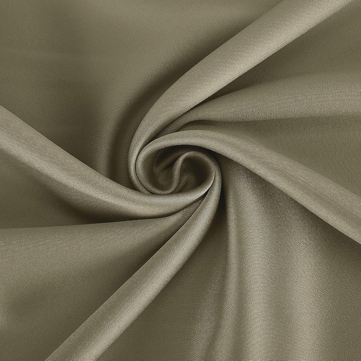 Sun Zero Nordic 2-pack Theater Grade Extreme 100% Blackout Grommet Curtain Panel Pair, 52" x 63", Olive