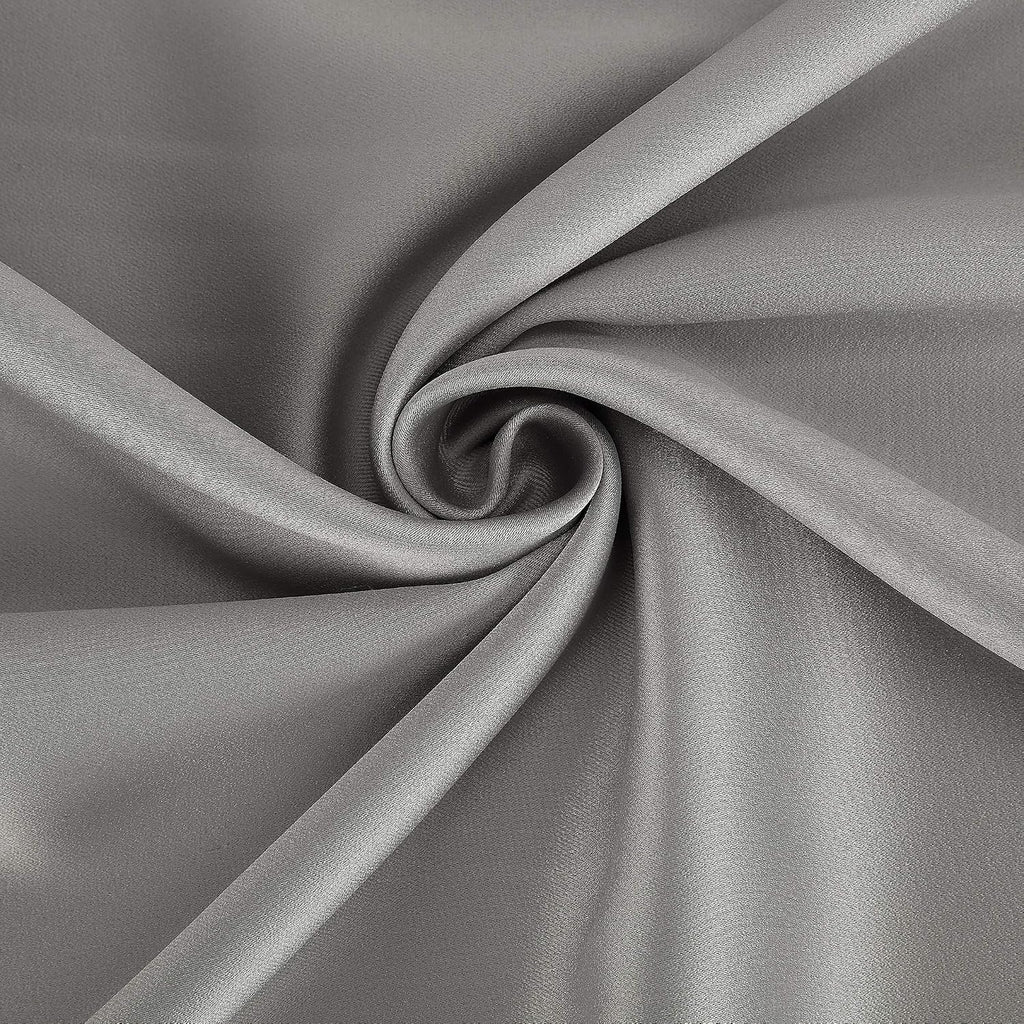Sun Zero Nordic Theater Grade Extreme 100% Blackout Grommet Curtain Single Panel, 52" x 54", Silver Gray